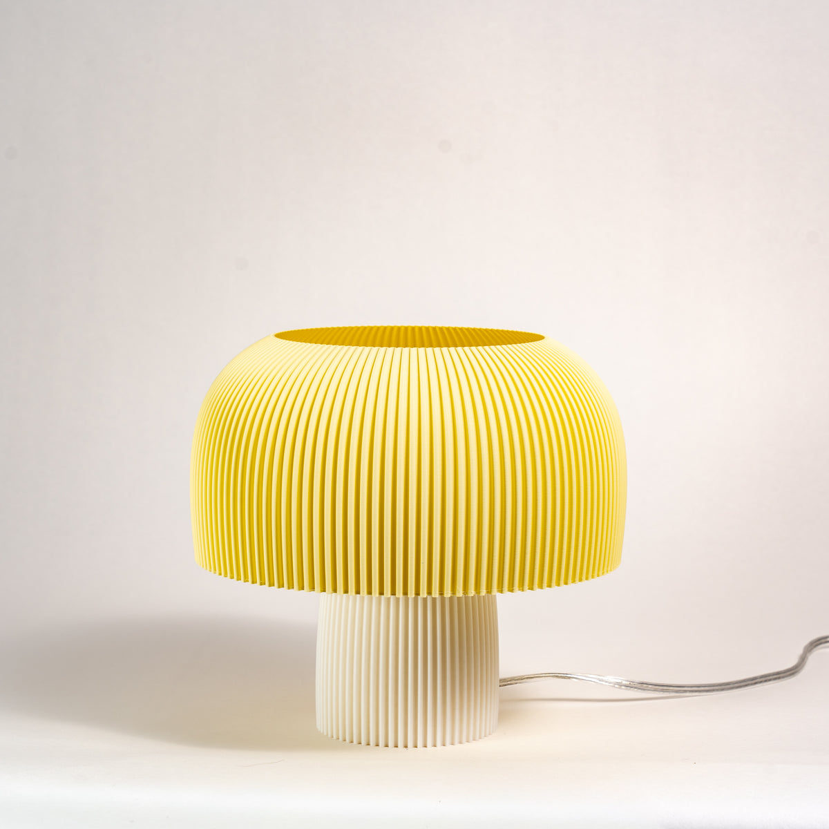 KAI | Table Lamp - White & Yellow