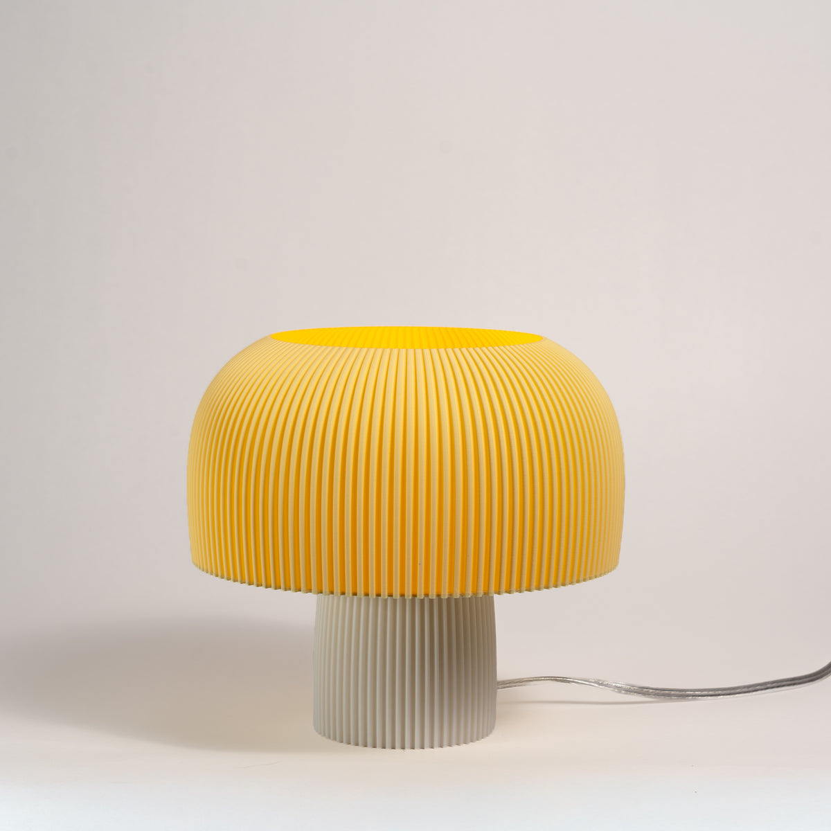 KAI | Table Lamp - White & Yellow