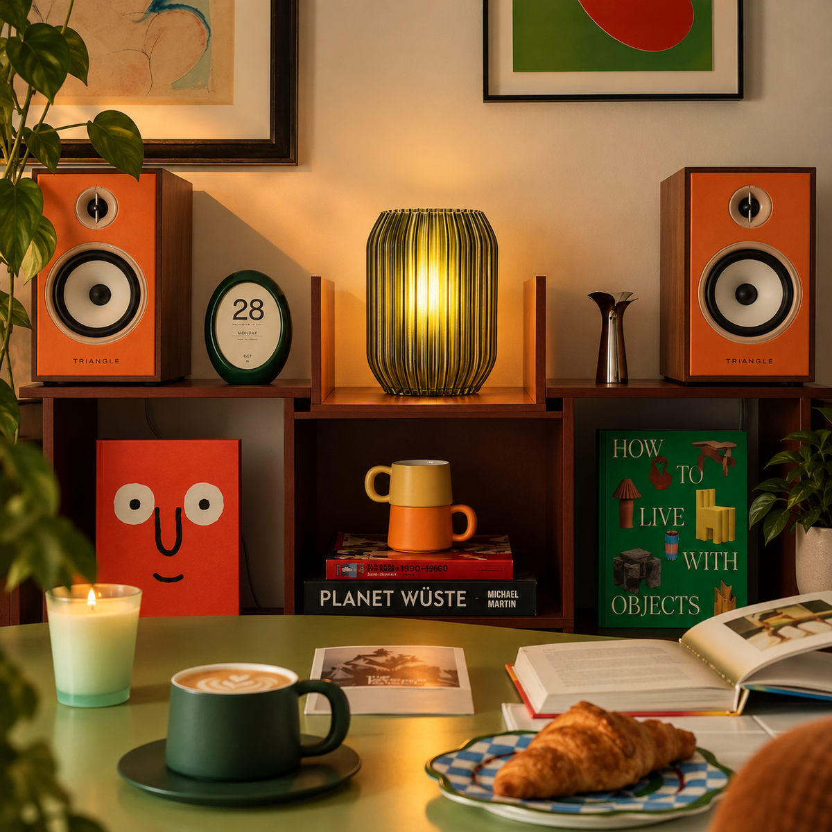 MAGNUS | Table Lamp - Forest Green